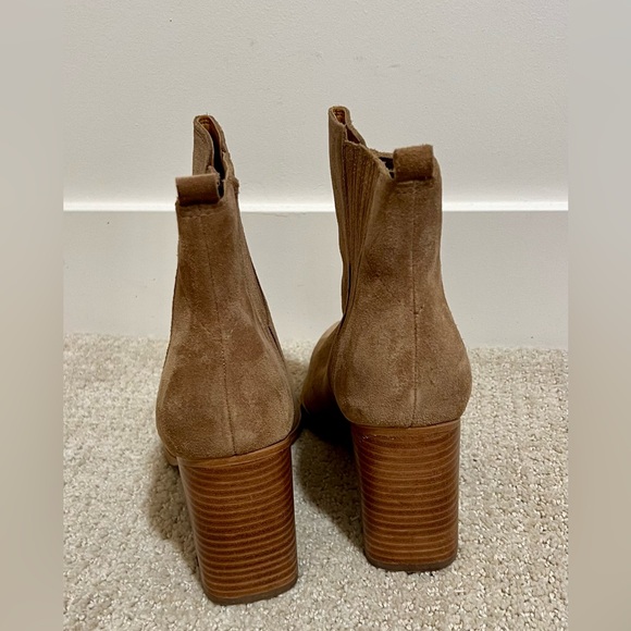 Marc Fisher Suede Heeled Ankle Boots - Picture 7 of 7